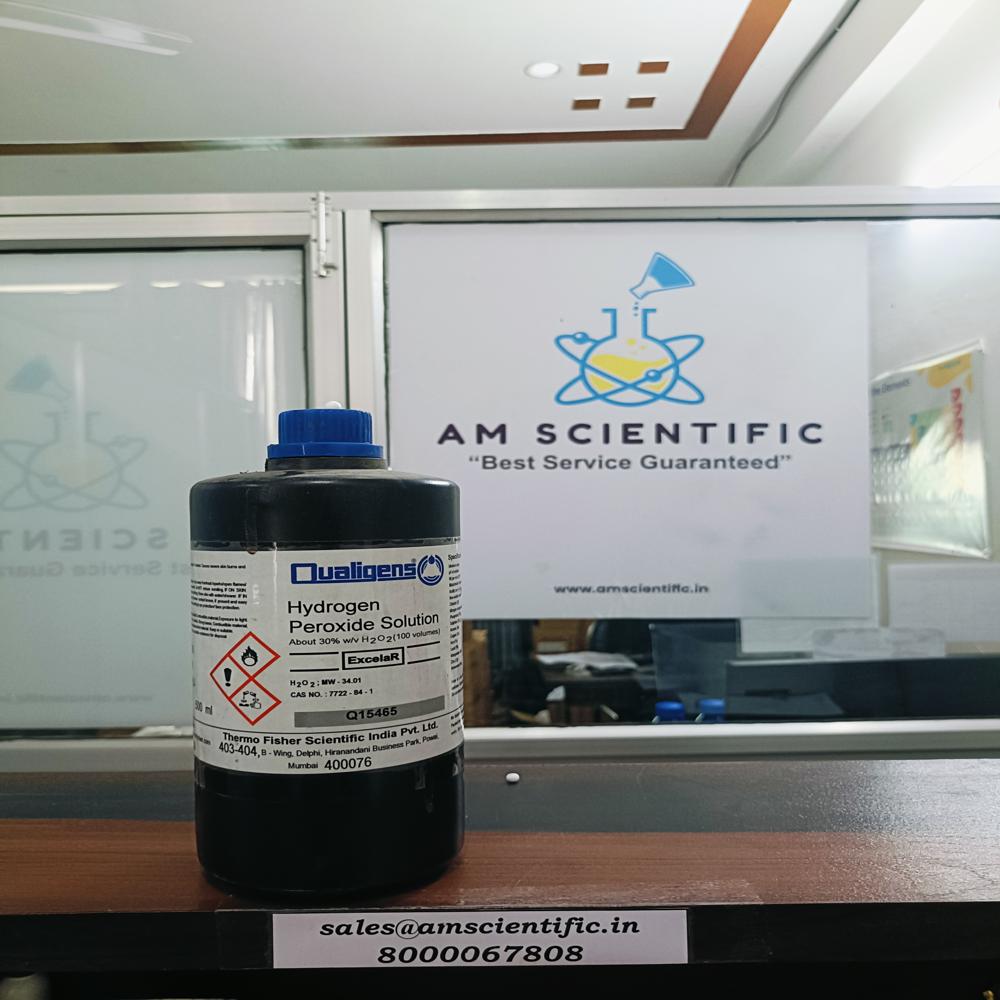 Hydrogen Peroxide Solution Er 500ml - Packaging Type: Plastic Bottle