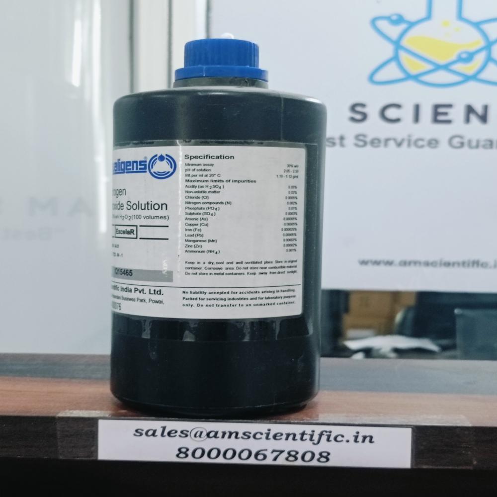 Hydrogen Peroxide Solution Er 500ml - Packaging Type: Plastic Bottle
