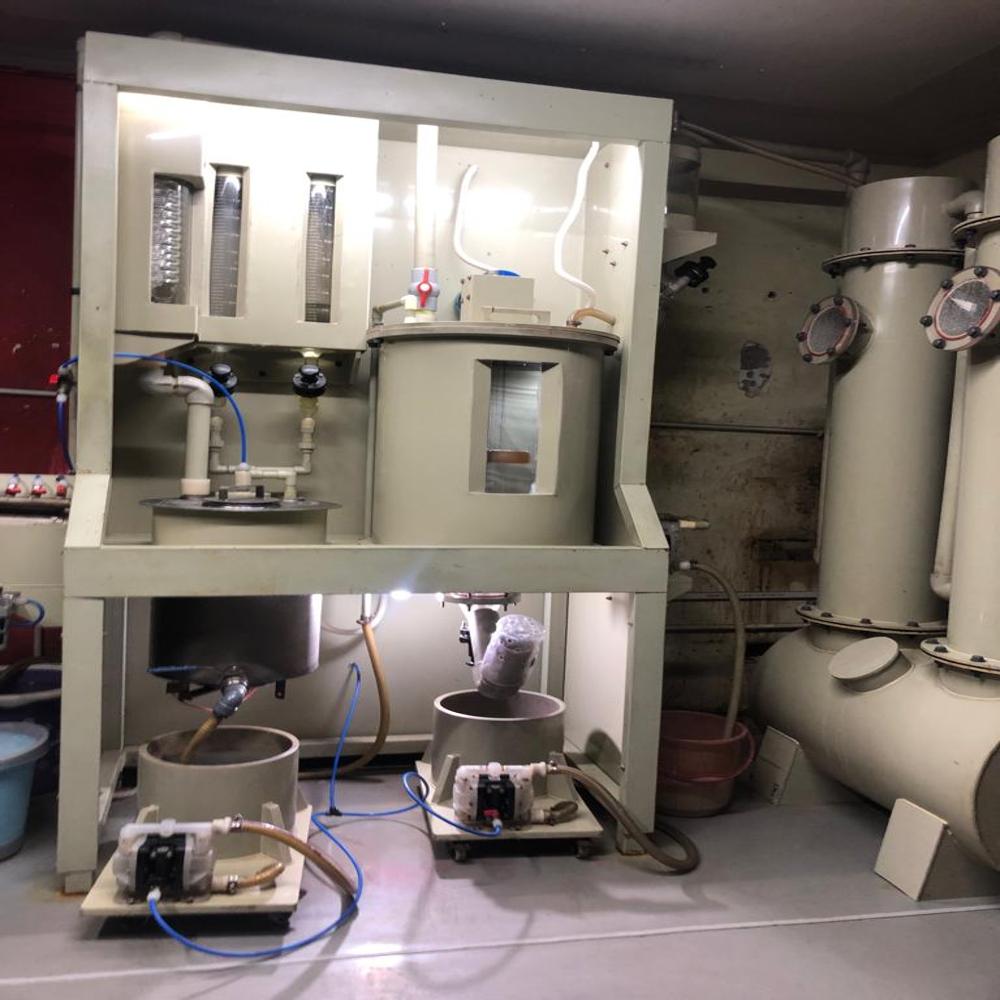 White Automatic Gold Refining Machine Manfacturer 2kg In Egypt