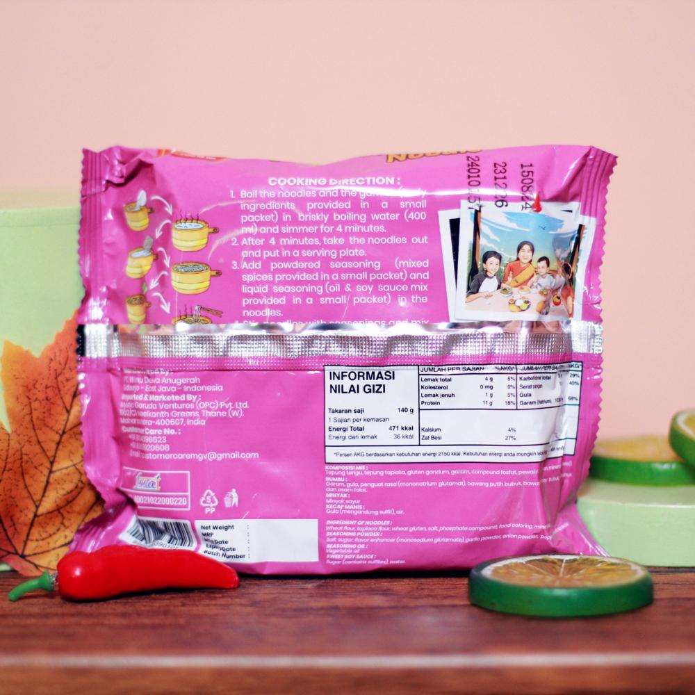 Indonesian Veg Sweet and Sour Noodles Authentic Flavor