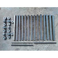 Industrial Gears Rack - Color: Grey