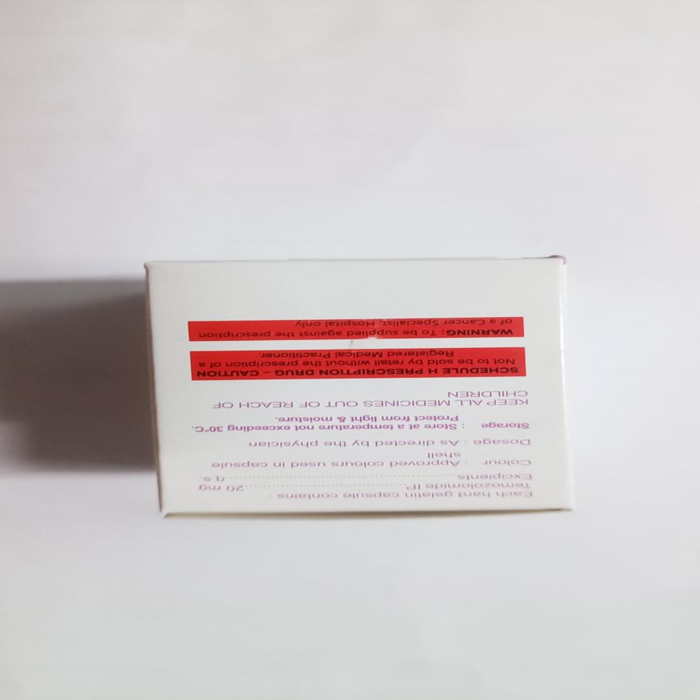 Temotero 20mg Capsule - Origin: India