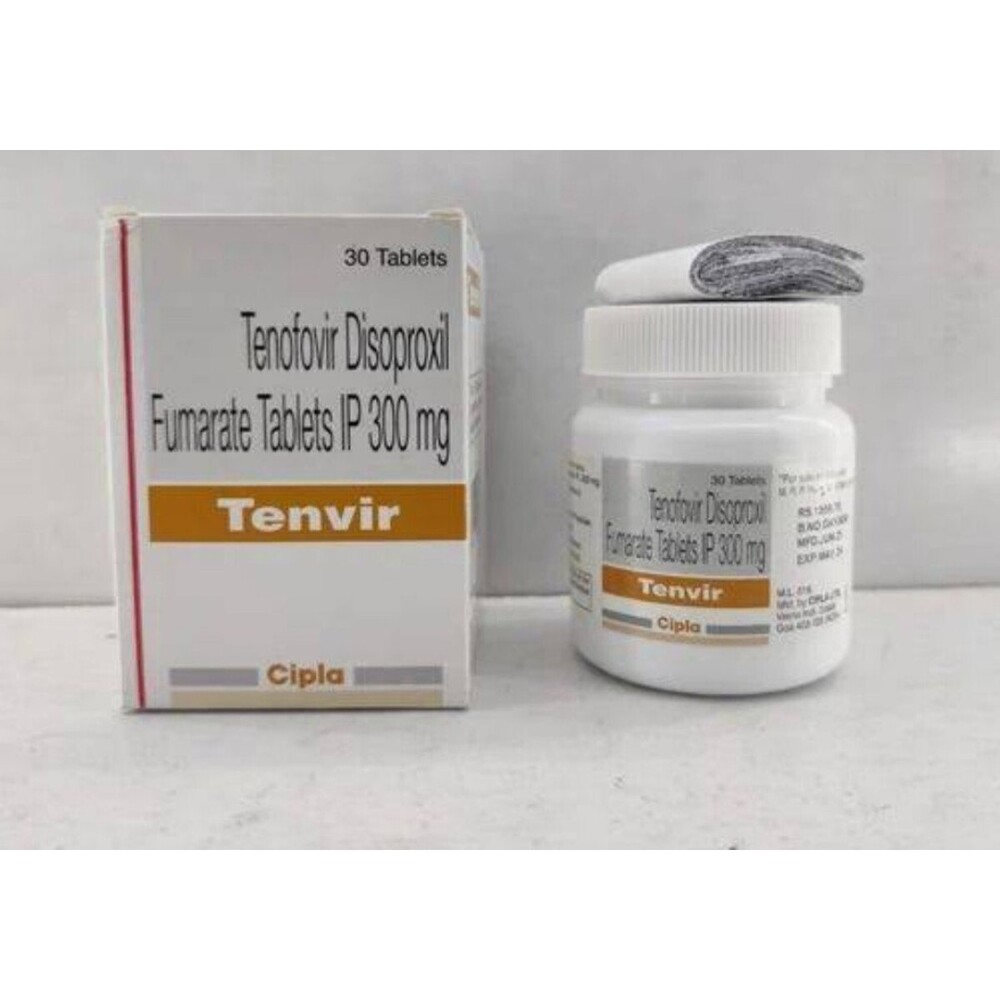 Tenvir Tab - 300 Mg Tablet | Antiretroviral Medication For Hiv Management, Precision Viral Suppression, Comprehensive Healthcare Support