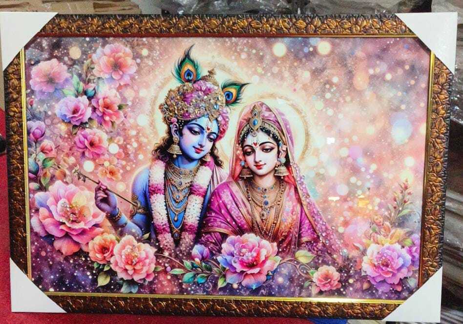क्रिस्टल Mdf बबल प्रिंट और फ्रेम