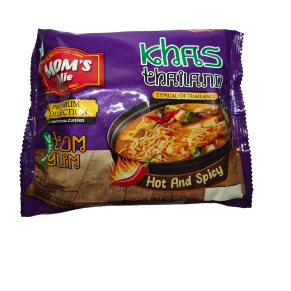 Veg Tom Yum Hot And Spicy Noodles Authentic Thai Flavor Instant Meal