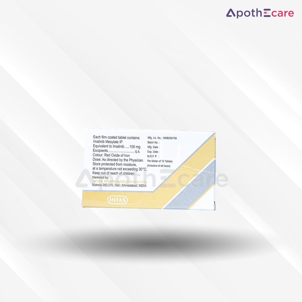 Imanib 100mg Capsule - Origin: India