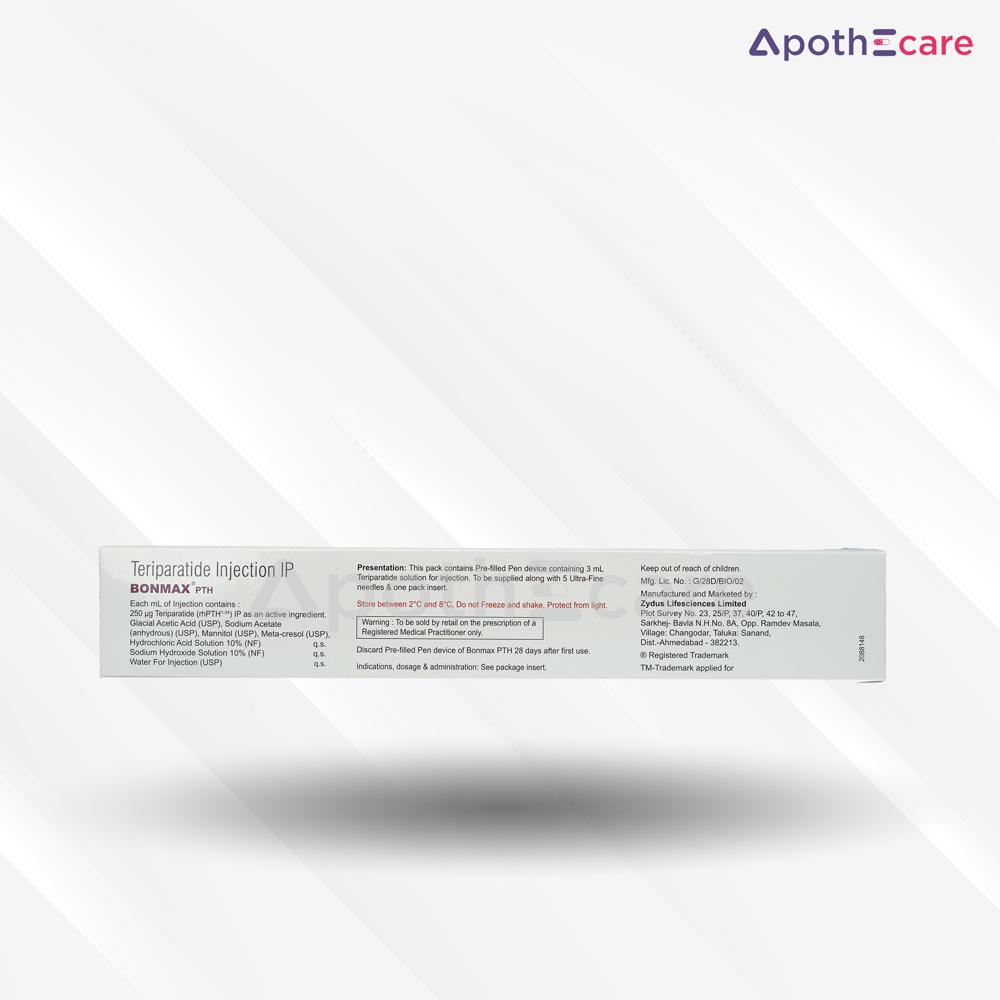 Bonmax Pth 750mcg Injection - Storage Instructions: Store At Cool Temperature