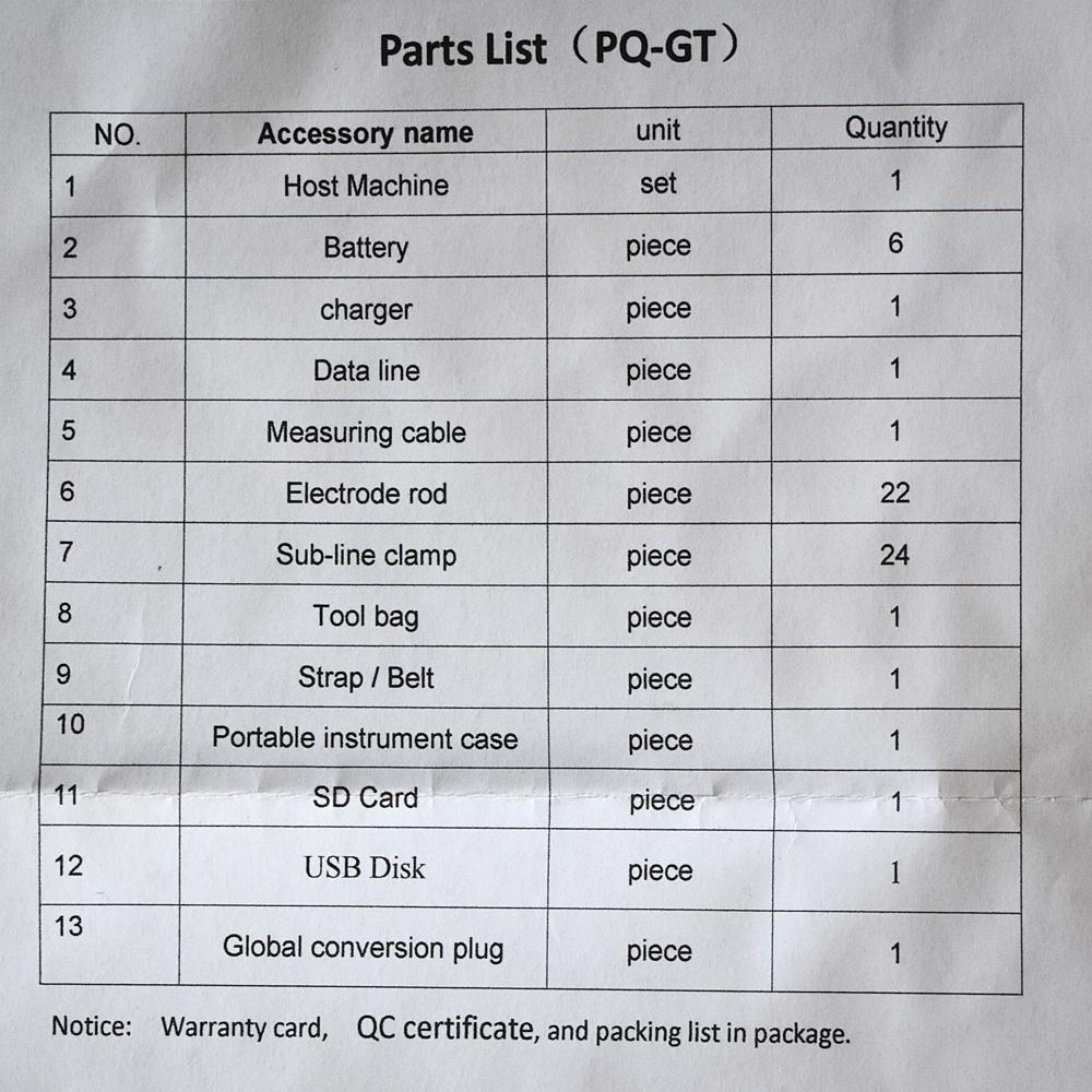 Pqwt - Gt300a Geologist Analysist - Accuracy: 0.001 Mg