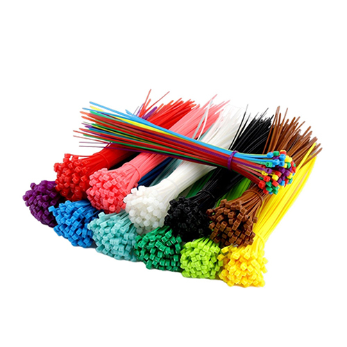 Uv Black 8 Inch Heavy Duty Nylon Cable Tie - Color: Different Available