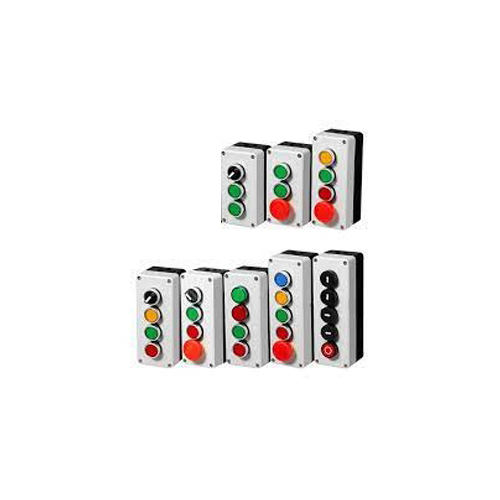Button Switch Control Box - Color: As Per Requirement