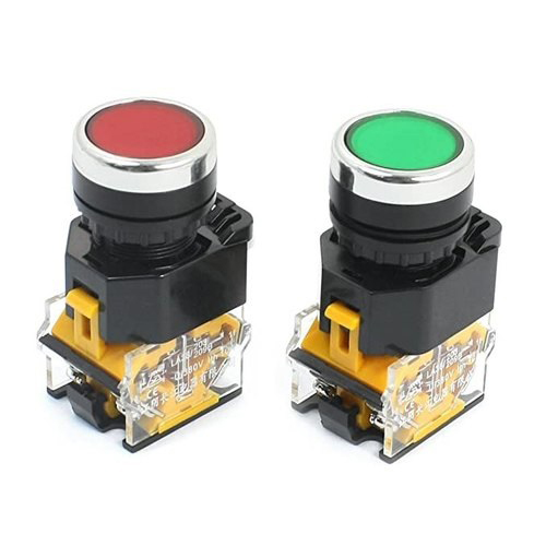 la38 11t Self Locking Push Button With Switch