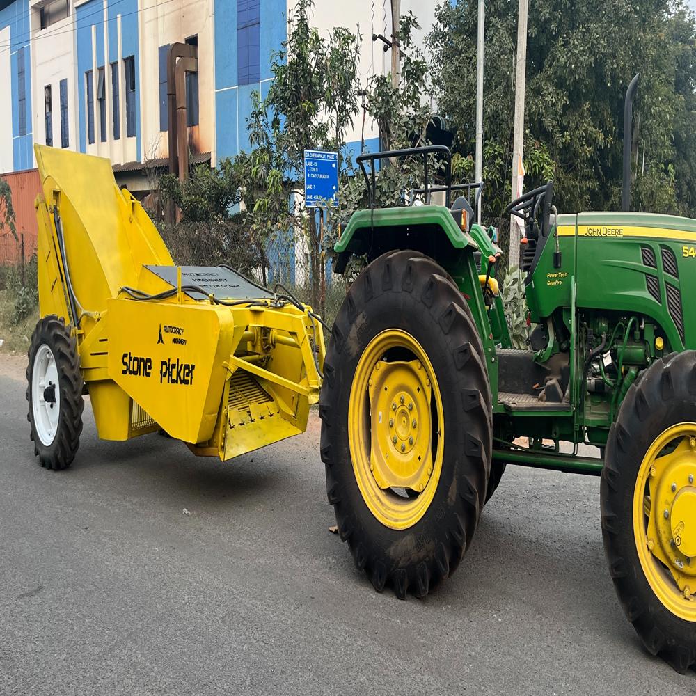Stone Picking Machine By Autocracy Machinery