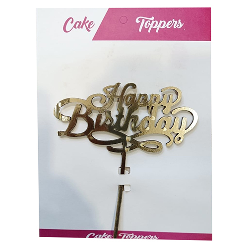 Acrylic Cupcake Toppers