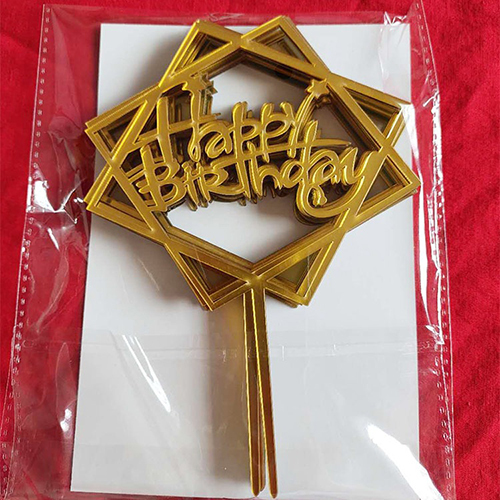 Diamond Cake Toppers - Application: Bakery