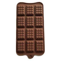 Silicon Chocolate Moulds - Cavity: 12