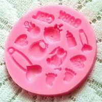 Silicon Fondant Moulds - Cavity: 14