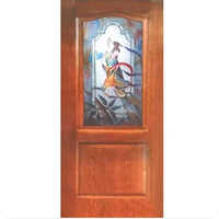 Half Glass Door
