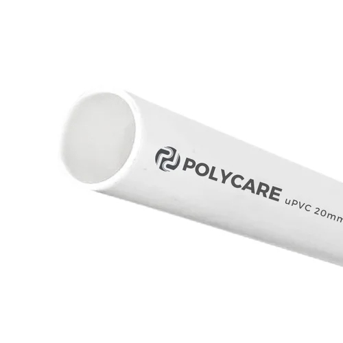 25 Mm Pvc Electrical Conduit Pipe - Color: White