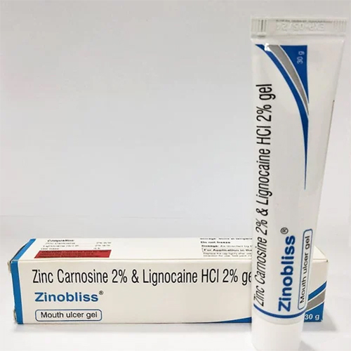 Zinobliss Mouth Ulcer Gel - Application: Clinical