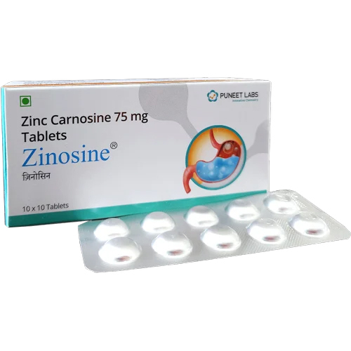 Zinosine Zinc Carnosine 75mg Tablets