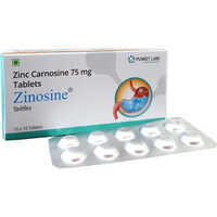 Zinosine Zinc Carnosine 75mg Tablets - Drug Type: General Medicines