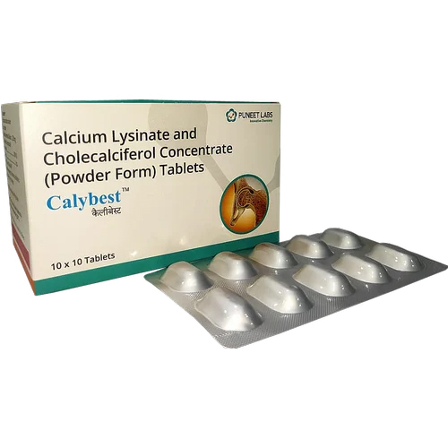 Calybest- Calcium Lysinate and Vitamin D3