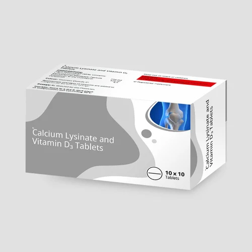 Calcium Lysinate And Vitamin D3 Tablets