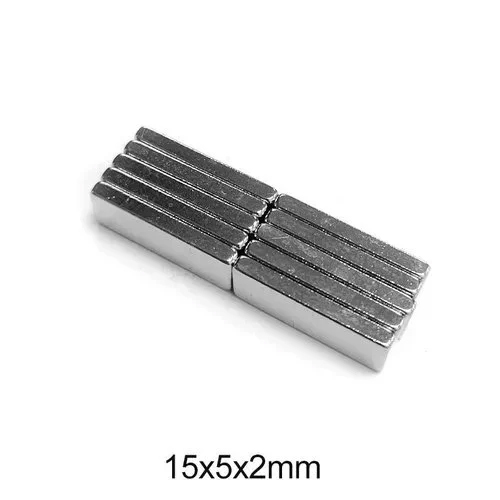 15x5x2MM NdFeB Neodymium Block Magnet