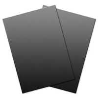 300 X 300 X 0.7mm Flexible Magnet Sheet - Rubber Magnet, Soft Magnet, Square Shape, Industrial Use, Sleek Black Color