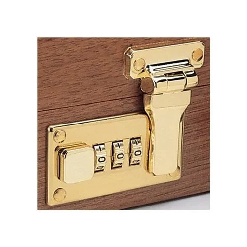 Metal Combination Lock With Screw For Boxes