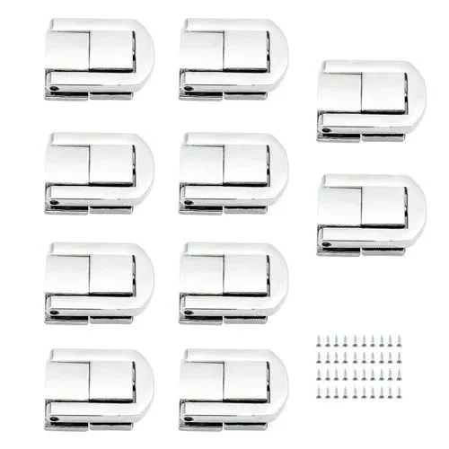 Pure Silver Chest Lock Clasp With Screw