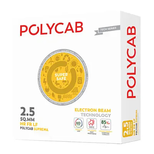 6 Sq MM Red Color Polycab Suprema Wire