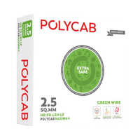 1.5 Sq MM Yellow Polycab Maxima+Green Wire