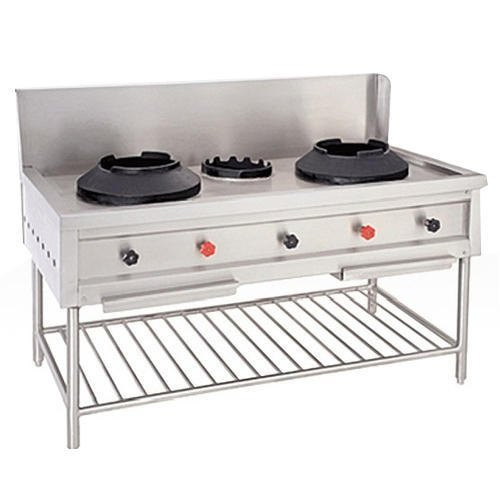 Three Burner Chinese Range