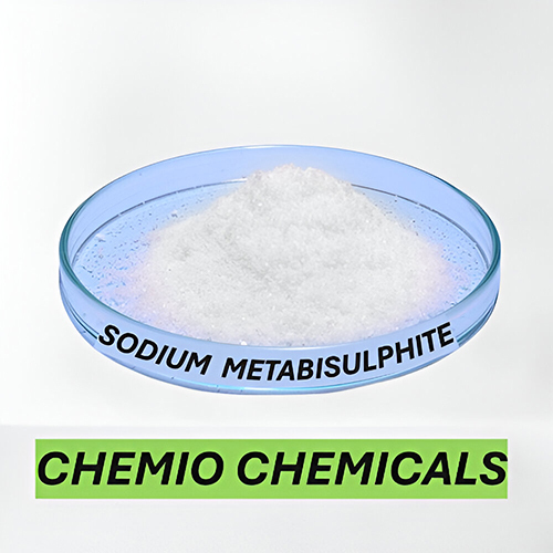 Sodium Metabisulphite - 96% - 99% Purity, High Solubility Powder with Sharp Smell for Industrial Applications, Store at Room Temperature