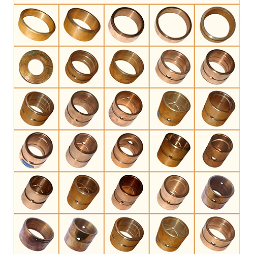 Aluminium Bronze Bush - Color: Copper
