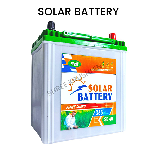 Solar Battery - Color: White