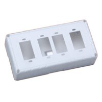 4 Way Flush Type Gang Box - Application: Electrical