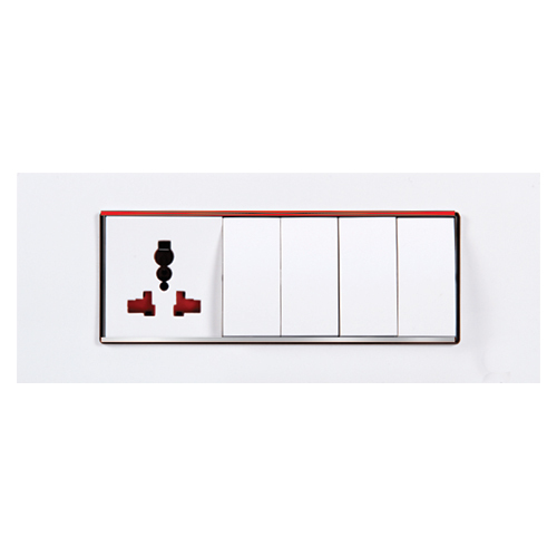 4 Module Modular Plate - Application: Electrical