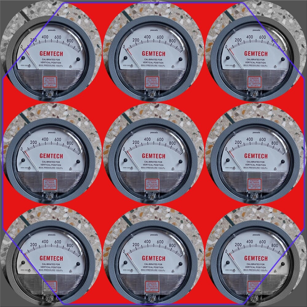 Gemtech Differential Pressure Gauge From Kastbhanjan Industrial Estate Ahmedabad Gujarat
