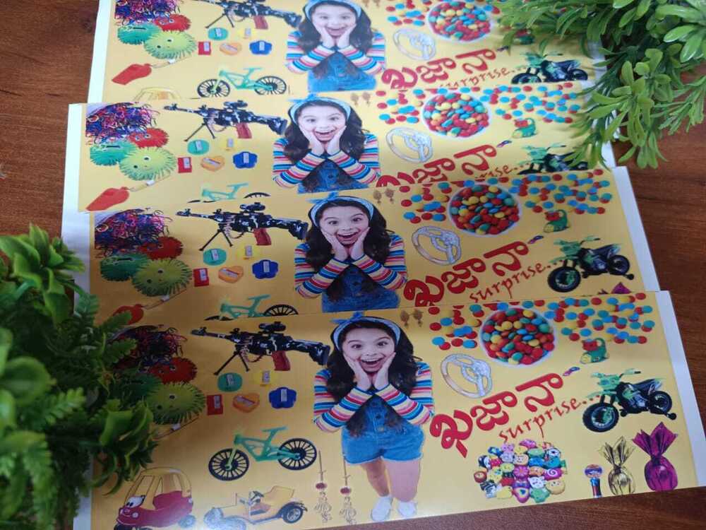 ADVERTISING PRINTED  LABELS