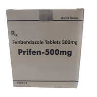 500mg Fenbendazole Tablets - Storage Instructions: Cool & Dry Place