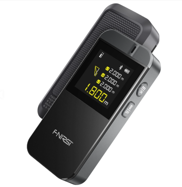Ir 40 Compact Laser Distance Meter - 40m Measuring Range, Class 2 Laser 620-670nm | 360â° Gravity Sensor, Auto-rotate Screen, Mobile App Link, 2mm Precision