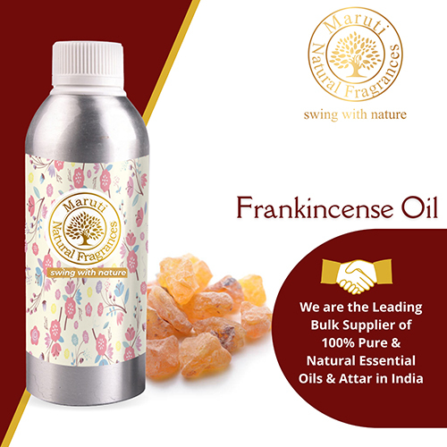 Frankincense Oil - 1 Kilogram Liquid | Warm, Woody Aroma, Grounding Properties, Supports Relaxation, Enhances Memory, 100% Pure Formula
