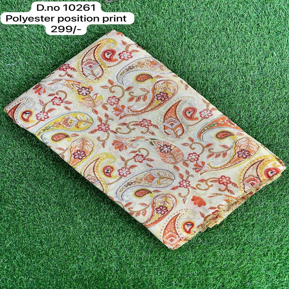 Polyester Position Print Fabric