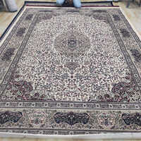 Attractive Design 6 X 8 Feet Rectangle Shape Hand Knotted Carpet - Advantage: Easy To Clean