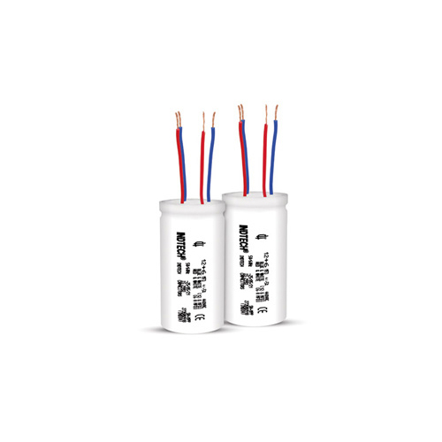 MPP Dual Capacitors for Washing Machines - Copper Conductors, Standard Size, White Exterior | 50-60 Hertz Operation, 1-Year Warranty, Durable Design