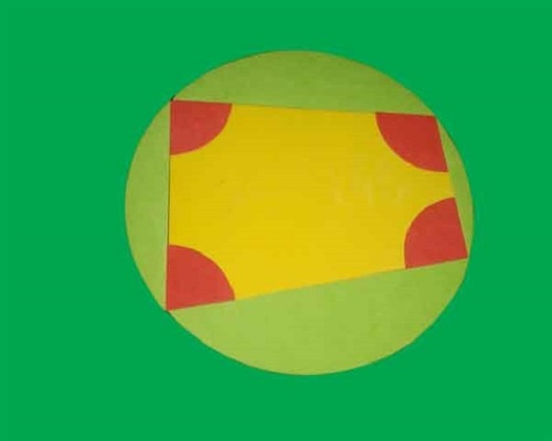 Angle Property Of Cyclic Quadrilateral - Opposite Angles Supplementary, Multi Colour Visual Demonstration Tool