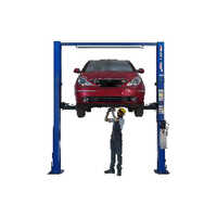 Two Post Hydraulic Lift Clear Floor - Capacity: 4 Ton