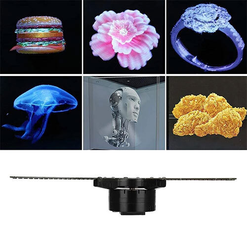 50Cm With 4 Blade Hologram Fan For Business Promotion - Application: Retail Stores